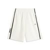 Sports Lifestyle Series Letter Elastic Simple Color Block Casual Shorts Men Shorts Off-White AKSV279-1