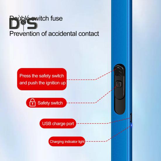 1 комплект, электрический воспламенитель с длинной ручкой, портативный ветрозащитный воспламенитель с зарядкой через USB для кемпинга, пикника, домашнего использования