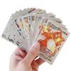 55Pcs Pokemon Cards VSTAR GX EX VMAX MEGA TAG TEAM Energy Trainer Charizard Pikachu Rare Collection Battle Card C05