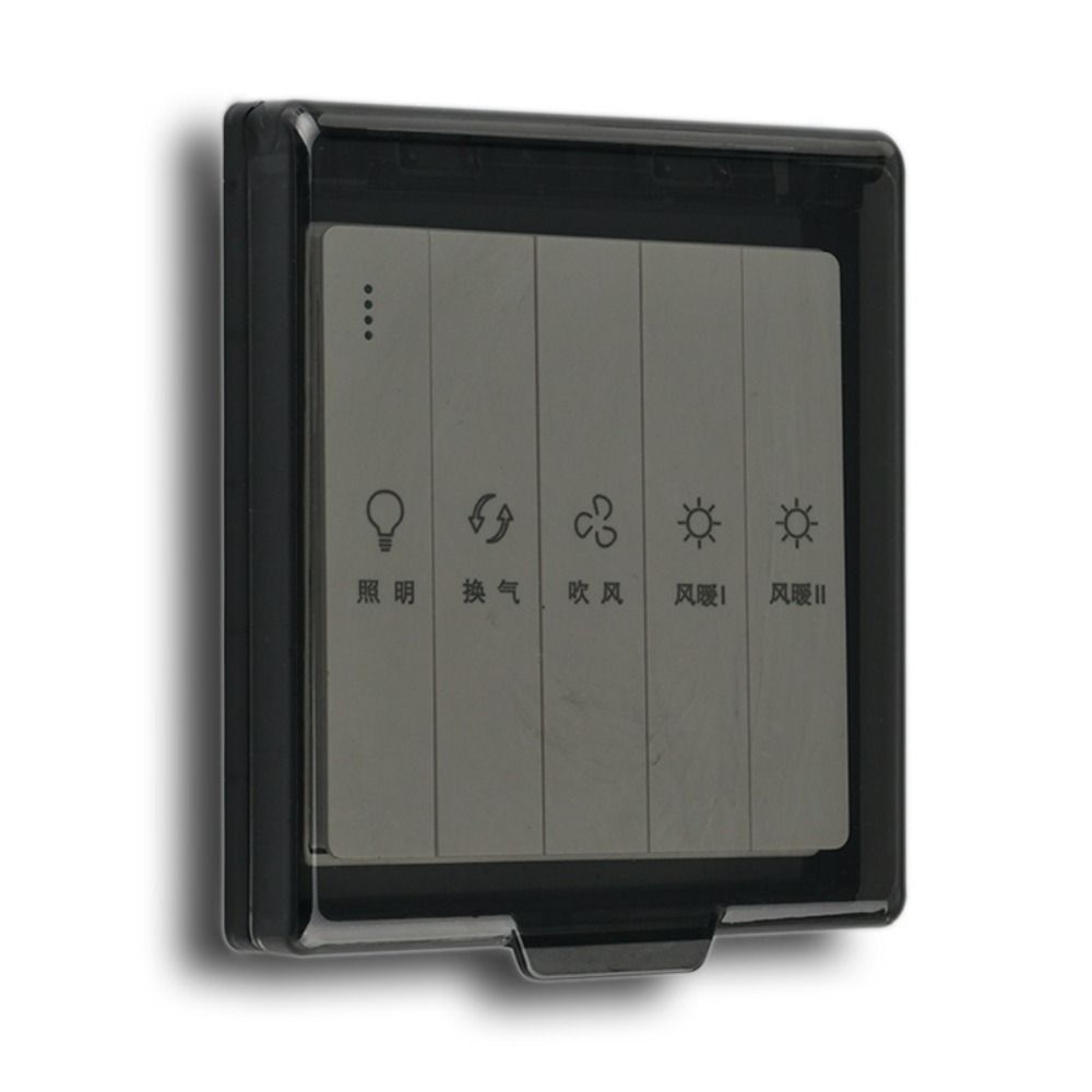 Wall-mounted Switch Protective Cover Self-Adhesive Electric Plug Cover Splash-Proof Box  Wall