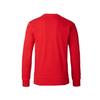 Adidas Solid Color Crew Neck Casual Pullover Long Sleeve Sweatshirt Men Sweatshirt Red JF3224