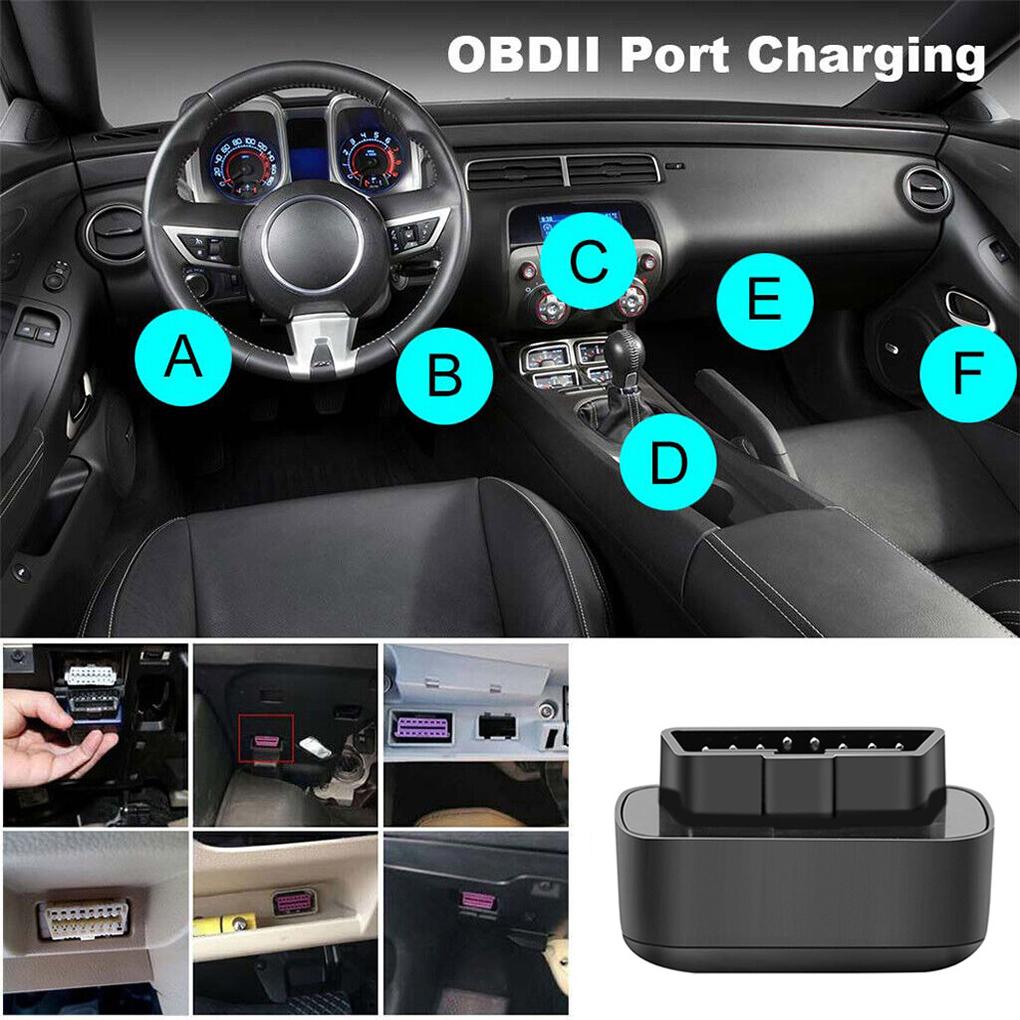 4G OBDII Realtime GPS Tracker Tracking Device GPS Tracker Tracker Locator Easy Installation for Brazil , United States, Canada