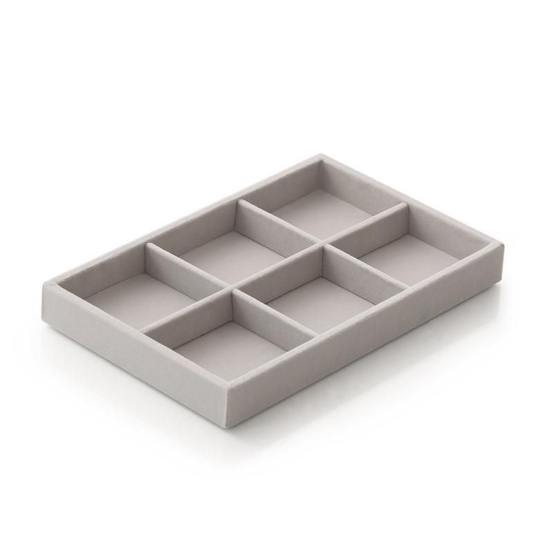 Jewelry Organizer Dresser Drawer Inside Compartment Velvet Fabric Necklace Earrings Rings Jewelry Jewelry Tray