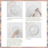2025 Trend 4PCS Halloween Atmosphere Wind Power Thermal Transfer Wind Chime Turntable White Coated Double-Sided Printing