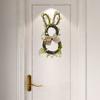Yousheng Easter Wreath Decoration Artificial Easter Garland with Eggs And Berris for Spring Home Door Wall Window Decor
