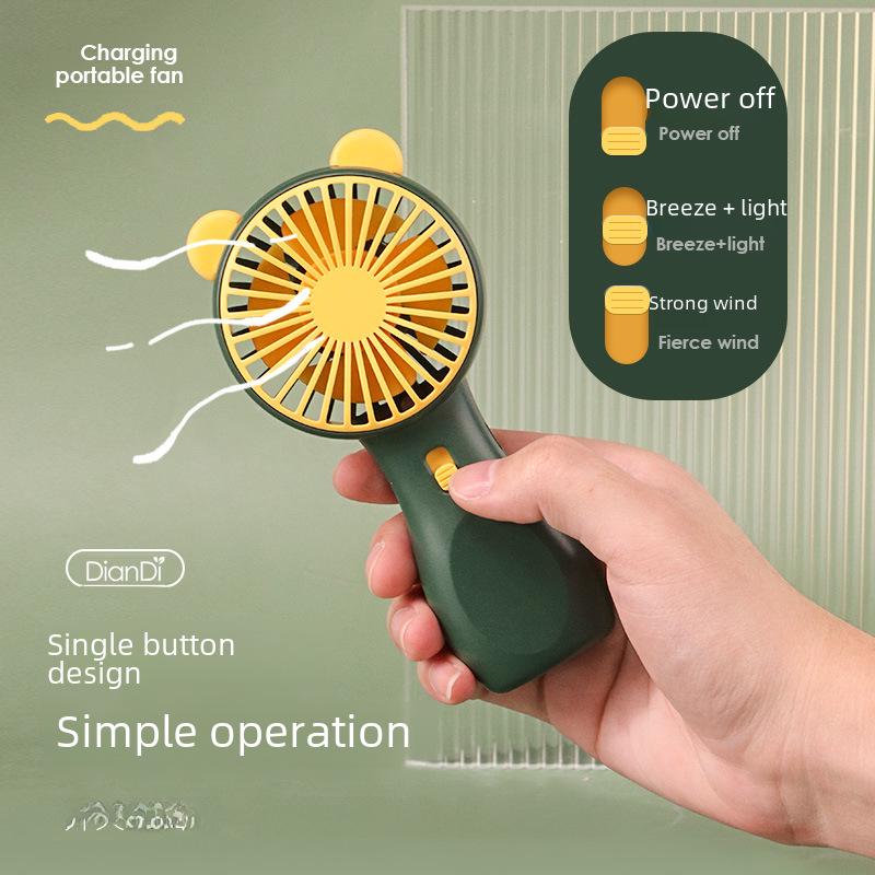 Rechargeable Mini USB Handheld Portable Desktop Fan