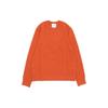 Y-3 FW22 Solid Color Large Logo Crew Neck Sweatshirt Men Sweatshirt Fox-Red HT2294