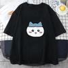 Cute Bear LOVE Unisex T Shirt Women Bubu Dudu Couple Tops Tee Summer Short Sleeve Tshirts Female Korean Casual Girl T-shirt Camisetas