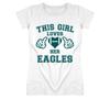This Girl Loves Her Eagles Football T Shirt