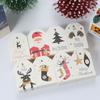 50PCS DIY Wrapping Supplies Xmas Decoration Hang Tags Christmas Labels Gift Wrapping Kraft Tag