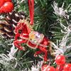 Horse Christmas Ornament Rhinestones Tree Decor Lucky Zodiac Animal Theme Festive Holiday Decoration