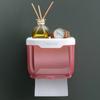 Waterproof  Wall Mount Tissue Holder Box for Bathroom Toilet Paper Holder Storage Rack Punch-Free Storage Box Kitchen Supplies
