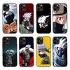 Black Case for Samsung Note 20 Lite S24 Ultra S23 A03 A05 A06 A11 A71 A15 A16 A13 A24 A25 A33 A52 A53 A50 M55 M35 Plus D-49 Naruto Kakashi