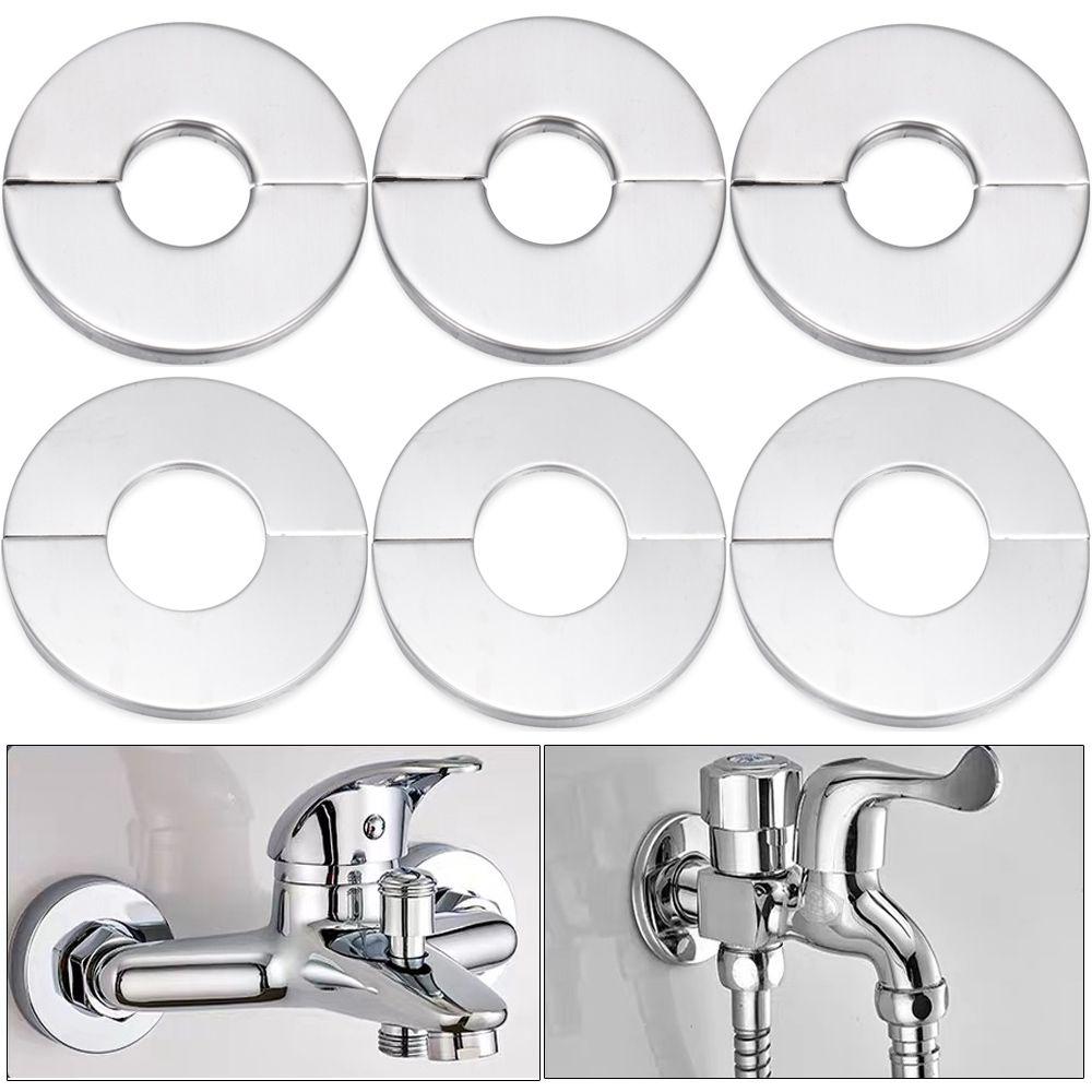 Flange Stainless Steel Faucet Decor Pipe Wall Covers Faucet Accessories Faucet Decorative Cover