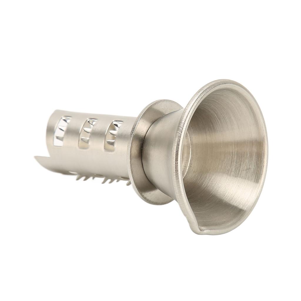 Manual Lemon Drill Squeezer 304 Stainless Steel Silver Thickened Hand Juicer for Home Kitchen