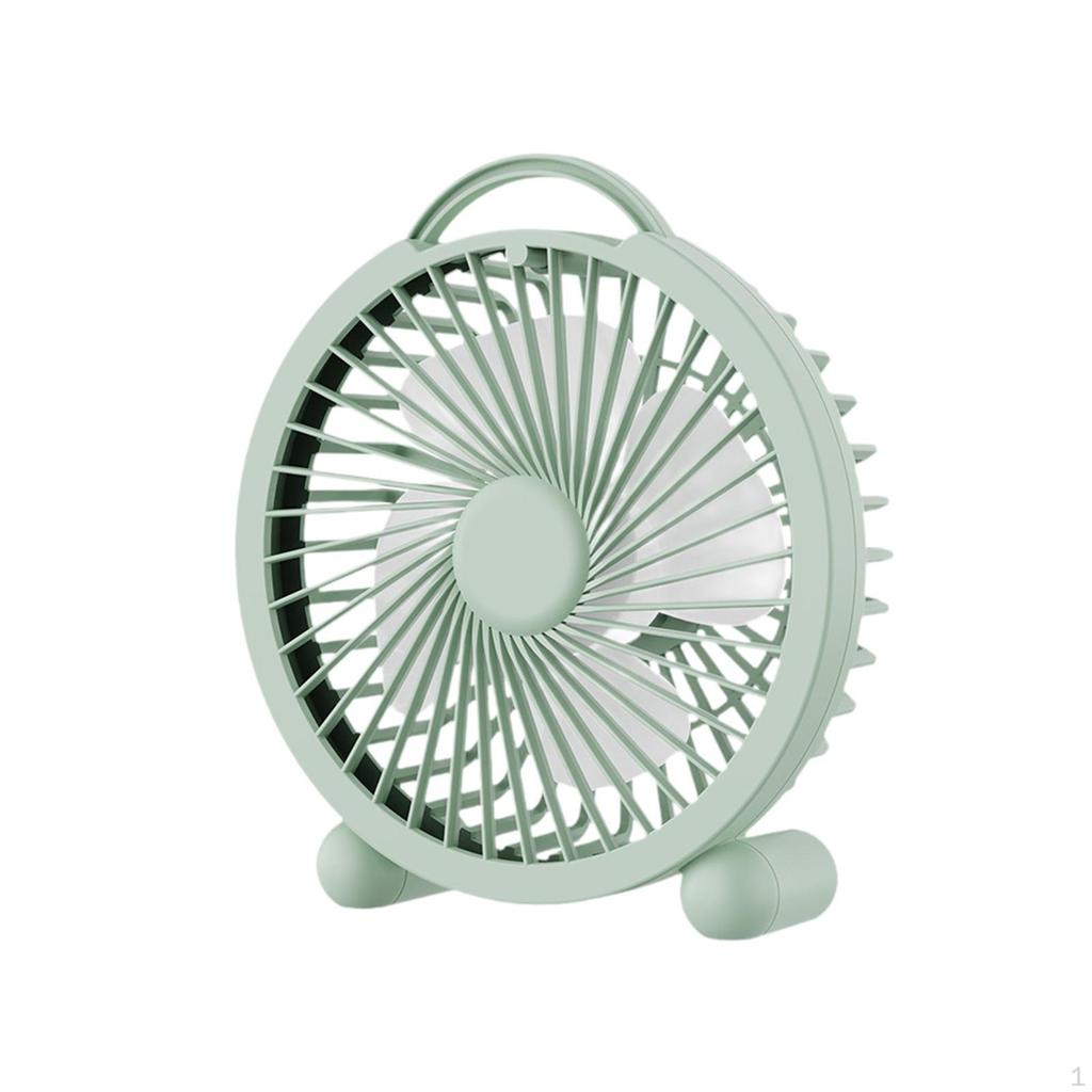 Desk Fan Air Cooling Decor Versatile Modern Lightweight Portable Personal Tabletop for Office