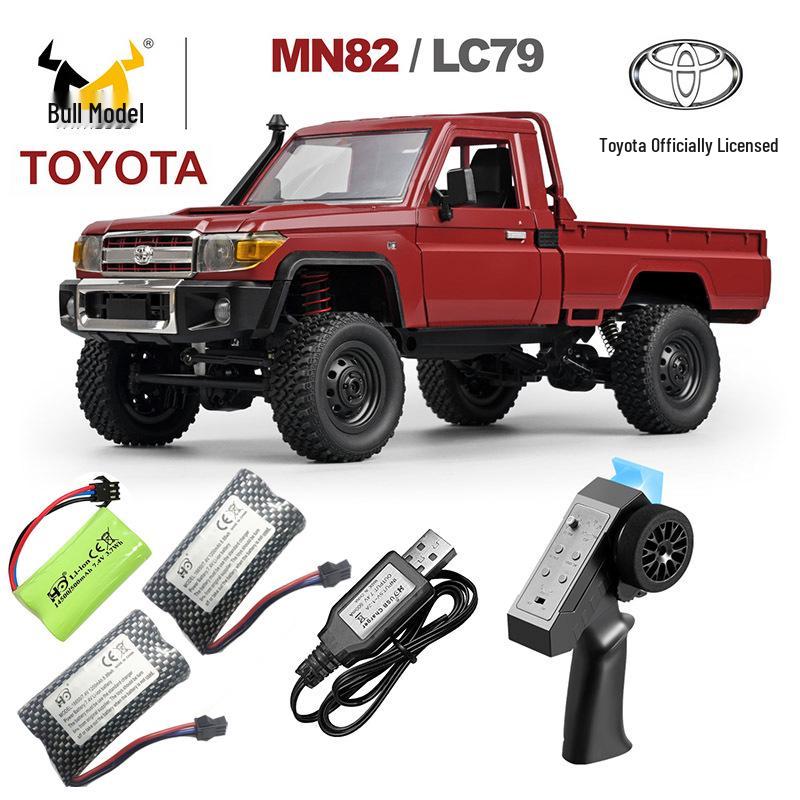 MN82 Toyota Licensed RC Off-Road Pickup Truck – 4WD Remote Control Rock Crawler