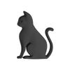 KENASTA Sticker Cat Emblem Car 3D Metal Waterproof Cute Car Sticker Character Cat Animal