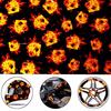 0.5*1m Cool Fire Poker PVA Hydrographic Film Water Transfer Art Printing Film