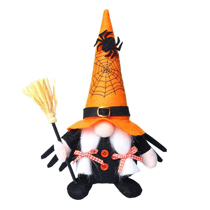 Halloween Gnome Plush, Tiered Tray Decoration Dinning Table Centerpiece Decor, Fall Elf Stuffed Gnome Gifts