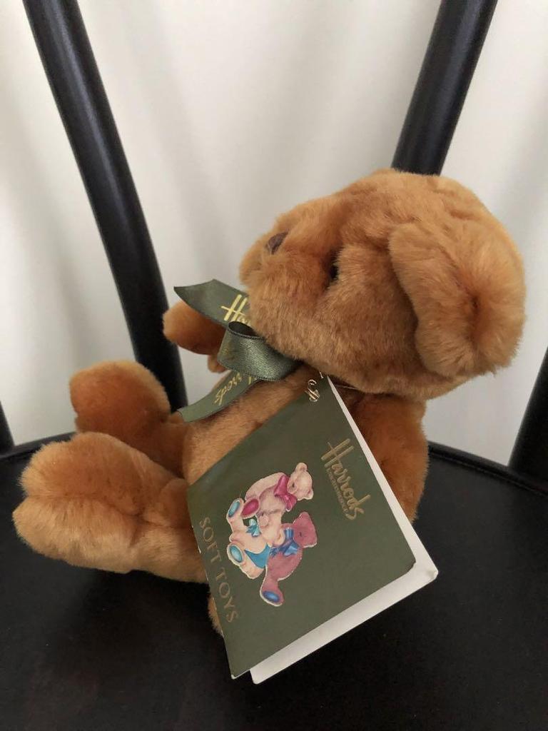 [USED] Harrods Brown Plush Teddy Bear Soft Toys