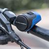 CYCLINGBOX Bike Bell 125dB Loud Anti-Theft Bicycle Electric Horn Portable USB Charging Alarm
