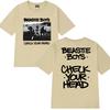 Hip Hop Groups Beastie Boys Check Your Head Album Print T Shirt Unisex Vintage Summer Short Sleeve T-shirts Men Women Cotton Top
