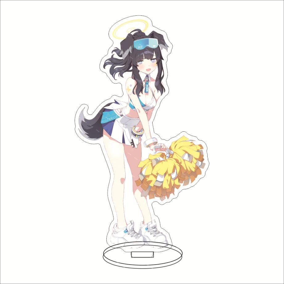 Blue Archive Millennium Science School Acrylic Stand Hayase Yuka Ushio Noa Anime Acrylic Figure Standing Model Cosplay