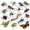 Simulation Animals Model Set Spider Bee Children Novelty Toy New Insect Model Figures Horror Props