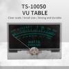 Panel VU Meter 6-12V Bulb Warm Back Light Recording Audios Level Meter