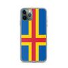Coque iPhone 11 Pro - PIXELFORMA - Drapeau D'aland - Silicone Souple - Protection Complète - Légère