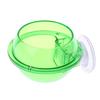 Reptile Feeder Suction Cup Anti-Escape Reptile Food Dish Water Bowl Live Fodder Container for Lizard Gecko Chameleon