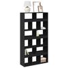 VidaXL Bookcase Black 100x33x187.5 Cm Engineered Wood, Bookshelf, Storage Shelf, Display Cabinet, 3309376
