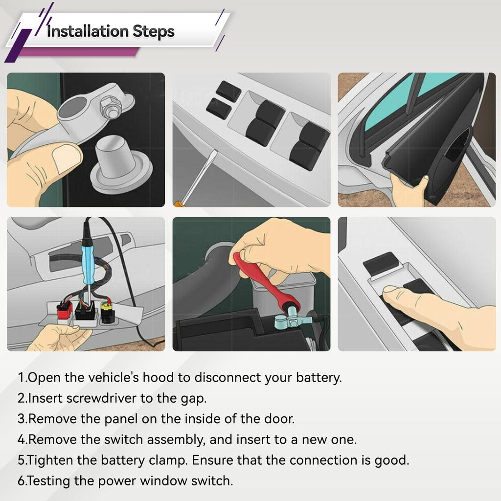 Passenger Side Electric Power Master Window Control Lift Switch For Mercedes Benz W204 W212 C E GLK Class 2049058202 A2049058202
