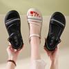 Platform Sandals Women's New Summer Skirt Soft-soled Middle Heel with Versatile Cool Slippers