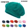 Women Girl Beret Warm Wool Winter Beanie Hat Cap Vintage Plain Beret Hats Solid Color Elegant Lady Winter Caps Dropshipping