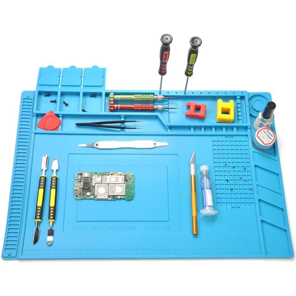 Силиконовый изоляционный коврик для пайки, не содержащий свинца, коврик для ремонта телефона, коврик для ремонта ПК