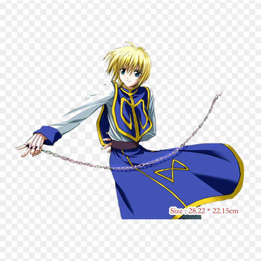 Hunter X Hunter Kurapika Manga Kurapika Hisoka Patch Heat Transfer Sticker On Clothes Iron Transfer Fusible Clothing Heat-Sensitive Patches Tops