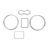 Speedometer Dashboard Gauge Rings Trim Speedometer Bezel Trim Automotive Interior Accessories for MKIV 97-03