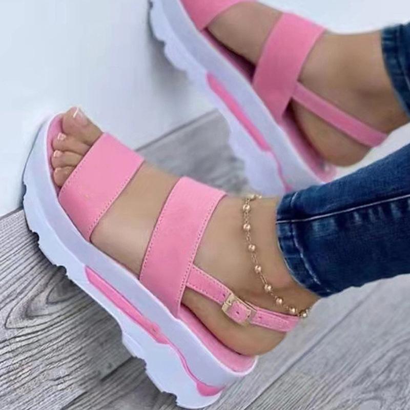 Fashion Women Sandals Lightweight Heels Sandals Summer Shoes For Women Wedge Sandal With Platform Sandalias Mujer Wedges Shoes Female