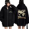 Retro Rock Band The Smiths Zip Up Hoodie Meat Is Murder Punk Fashion Hip Hop Cardigan Sweatshirt Men Women Oversized Streetwear