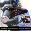 Motorcycle Cruise Control CNC Aluminum Lock Assist Retainer Black Universal Wrist Grip Motorbike Accessories