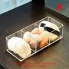 Clear Acrylic Makeup Layered Storage Box Dressing Table Cosmetic Lipstick Finishing Grid Box Desktop Drawer Storage Compartment