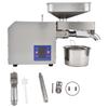 Automatic Oil Press Stainless Steel Cereals Hot Cold Oil Expeller Commercial Household ProcessorUS