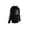 Off-White Arrow Print Loose Hoodie Men Tops Black OMBB00930371099