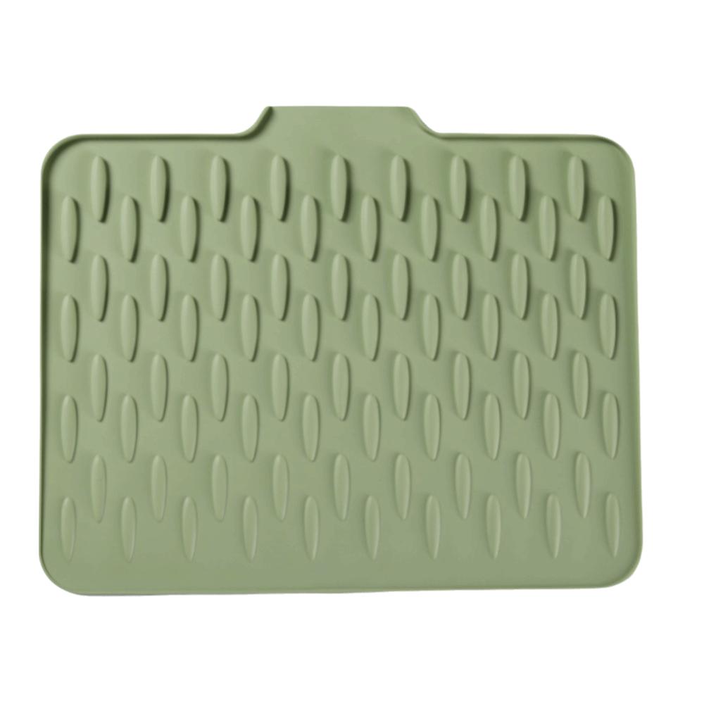 Large Size Dish Drying Mat Non-slip Tableware Drainer Pad Silicone Drainage Mat Kitchen Utensils