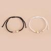2Pcs Couple Bracelet Matching Bracelets Love Lucky Bead Luminous Bangles for Friendship Lucky Wish Jewelry Gift  Card Bracelet