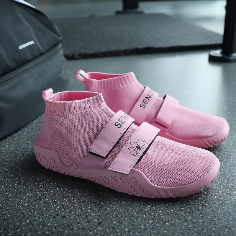 Sports Fitness Shoes Weightlifting Training Sumo Squat Deadlift Shoes Legs Yoga Shoes Men's and Women's Casual Driving Shoes