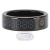 Smart Ring Fitness Tracker with Screen IP68 Rain Proof Video Scrolling Wearable Smart Step Counter