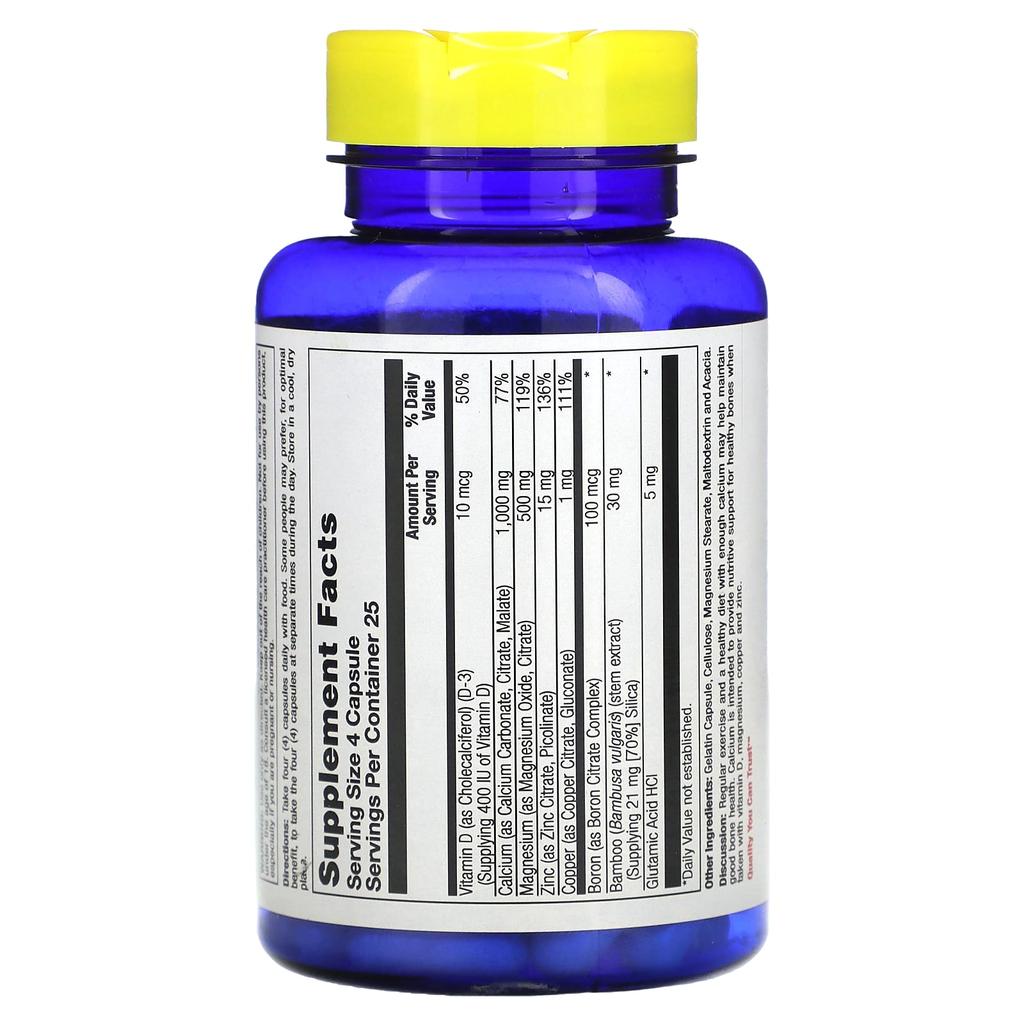 Nature's Life Cal/Mag/Zinc Complex, 100 Capsules